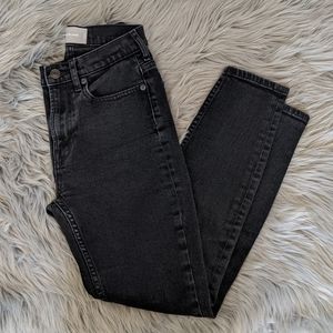 Everlane Black High-Rise Skinny Jeans Ankle Length